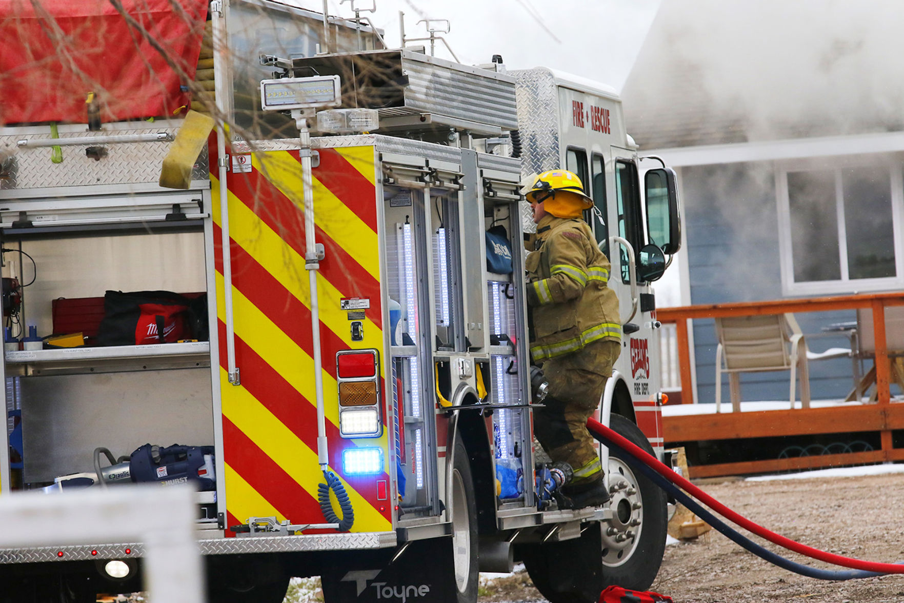PHOTOS: Gering Fire on Easter Day 2020